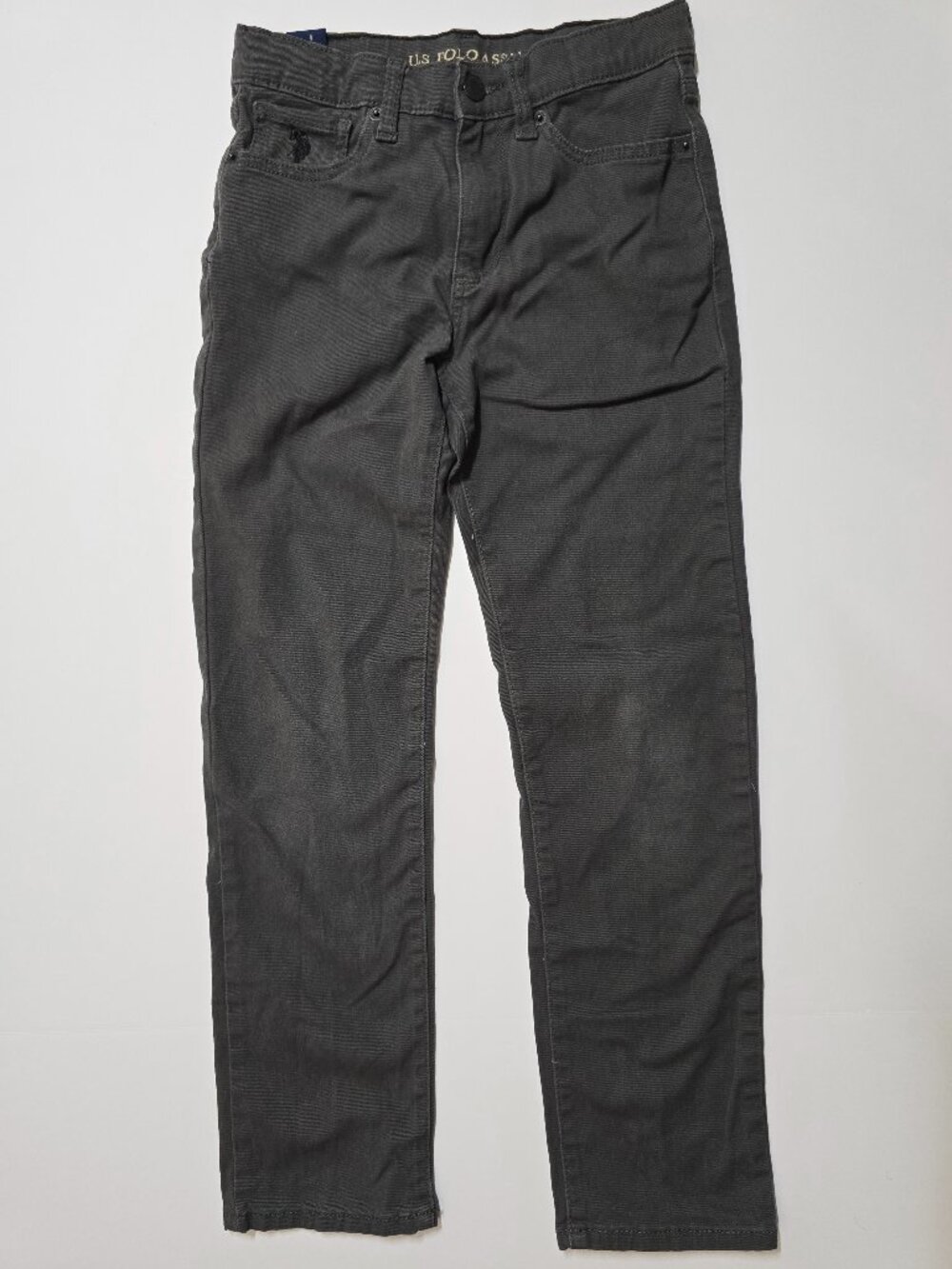 U.S. Polo Assn. Boys Charcoal Gray Pants Size 10